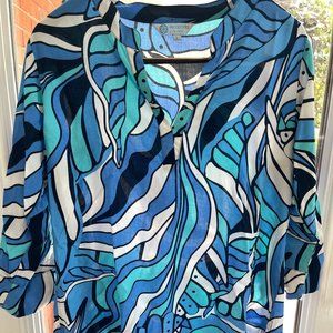 Escapada Living Blue Summery Tunic Top!